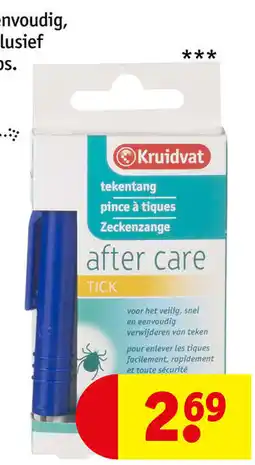 Kruidvat Kruidvat after care tick aanbieding