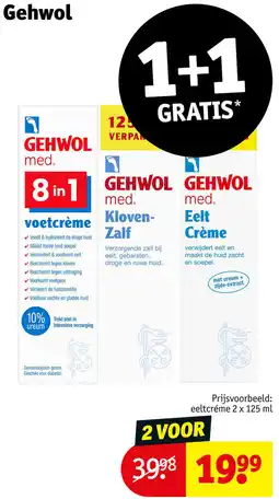 Kruidvat Gehwol aanbieding