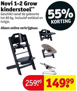 Kruidvat Novi 1-2 Grow kinderstoel aanbieding