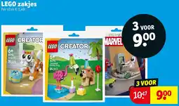 Kruidvat LEGO zakjes aanbieding