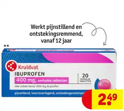 Kruidvat Kruidvat ibuprofen aanbieding