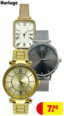 Kruidvat Horloge aanbieding