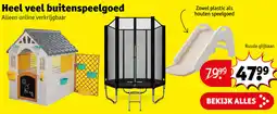 Kruidvat Heel veel buitenspeelgoed aanbieding