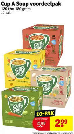 Kruidvat Cup A Soup voordeelpak aanbieding