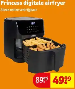Kruidvat Princess digitale airfryer aanbieding
