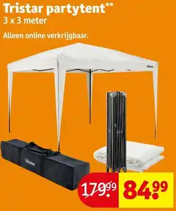 Kruidvat Tristar partytent aanbieding