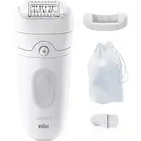 Bol.com Braun Silk·épil 5 - Epilator Voor Eenvoudige Ontharing - Langdurig Gladde Huid - 5-011 - Wit/grijs aanbieding