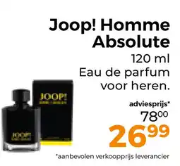 Trekpleister Joop! Homme Absolute aanbieding