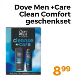 Trekpleister Dove Men +Care Clean Comfort Geschenkset aanbieding