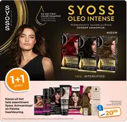 Trekpleister Syoss, Schwarzkopf en Palette Haarkleuring aanbieding