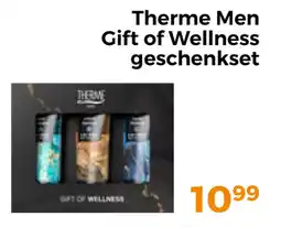 Trekpleister Therme Men Gift of Wellness Geschenkset aanbieding