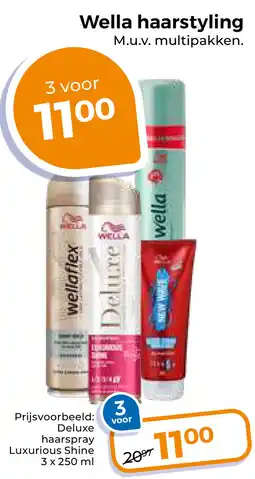 Trekpleister Wella Haarstyling. aanbieding