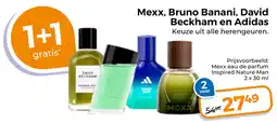 Trekpleister Mexx, Bruno Banani, David Beckham en Adidas aanbieding