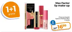 Trekpleister Max Factor lip make-up aanbieding