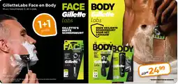 Trekpleister Gillette Labs Face en Body aanbieding