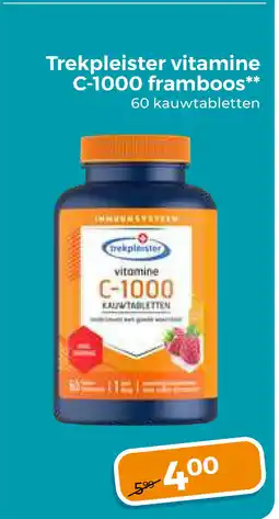 Trekpleister Trekpleister Vitamine C-1000 framboos aanbieding
