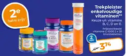 Trekpleister Trekpleister Enkelvoudige Vitaminen aanbieding