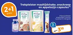 Trekpleister Trekpleister Maaltijdshake, Snackreep en Appelazijn Capsules aanbieding