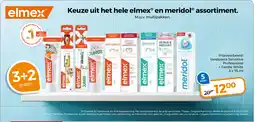 Trekpleister Keuze uit het hele Elmex en Meridol assortiment. aanbieding
