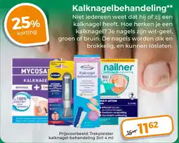 Trekpleister Kalknagelbehandeling aanbieding