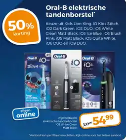 Trekpleister Oral-B Elektrische Tandenborstel aanbieding