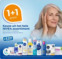 Trekpleister Keuze uit het hele NIVEA assortiment aanbieding