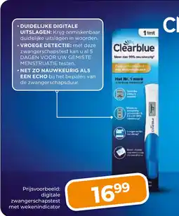 Trekpleister Clearblue aanbieding