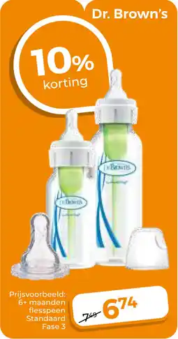 Trekpleister Dr. Brown's aanbieding
