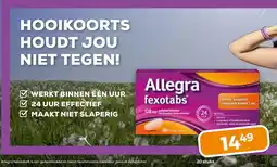 Trekpleister Allegra fexotabs aanbieding