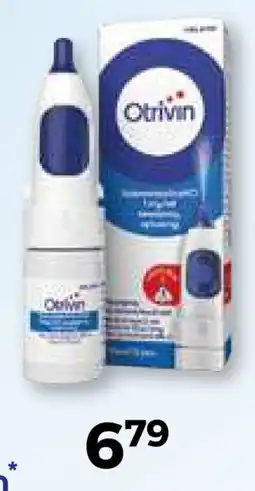 Trekpleister Otrivin Nasal Spray aanbieding