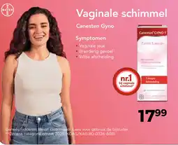 Trekpleister Vaginale Schimmel Canesten Gyno aanbieding
