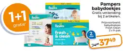 Trekpleister Pampers Babydoekjes aanbieding