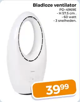 Trekpleister Bladloze Ventilator aanbieding