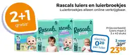 Trekpleister Rascals luiers en luierbroekjes aanbieding