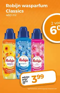Trekpleister Robijn Wasparfum Classics aanbieding