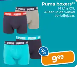 Trekpleister Puma Boxers aanbieding