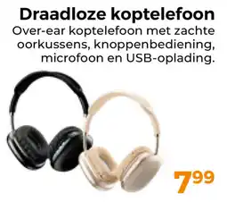 Trekpleister Draadloze koptelefoon aanbieding