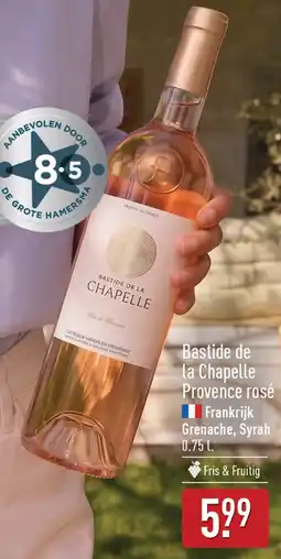 ALDI Bastide de La Chapelle Provence rosé aanbieding
