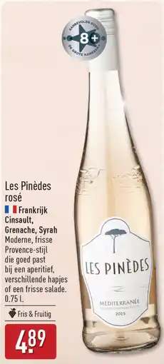 ALDI Les Pinèdes rosé aanbieding