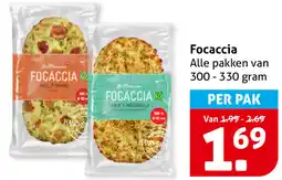 Hoogvliet Focaccia aanbieding