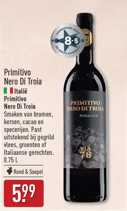 ALDI Primitivo Nero Di Troia aanbieding