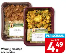 Hoogvliet Warung maaltijd aanbieding