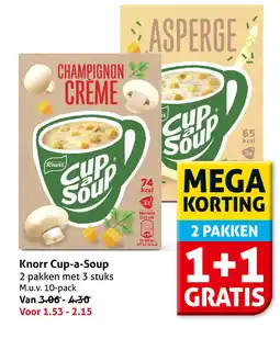 Hoogvliet Knorr Cup-a-Soup aanbieding