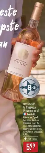 ALDI Bastide de la Chapelle Provence rosé aanbieding