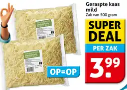 Hoogvliet Geraspte kaas mild aanbieding