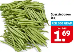 Hoogvliet Sperziebonen los aanbieding