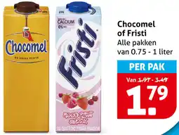 Hoogvliet Chocomel of Fristi aanbieding