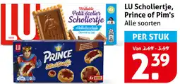 Hoogvliet LU Scholiertje, Prince of Pim's aanbieding
