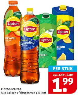 Hoogvliet Lipton Ice tea aanbieding