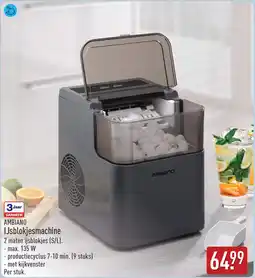 ALDI Ambiano IJsblokjesmachine aanbieding